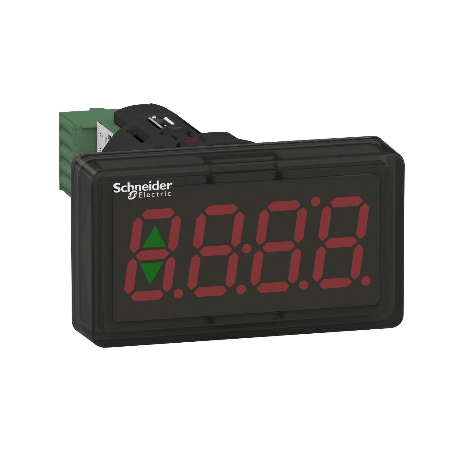 XBH1AA0R4 Digital Panel Meter, 30 V DC, 7-Segment LED Display, +/- 0.15 % Accuracy