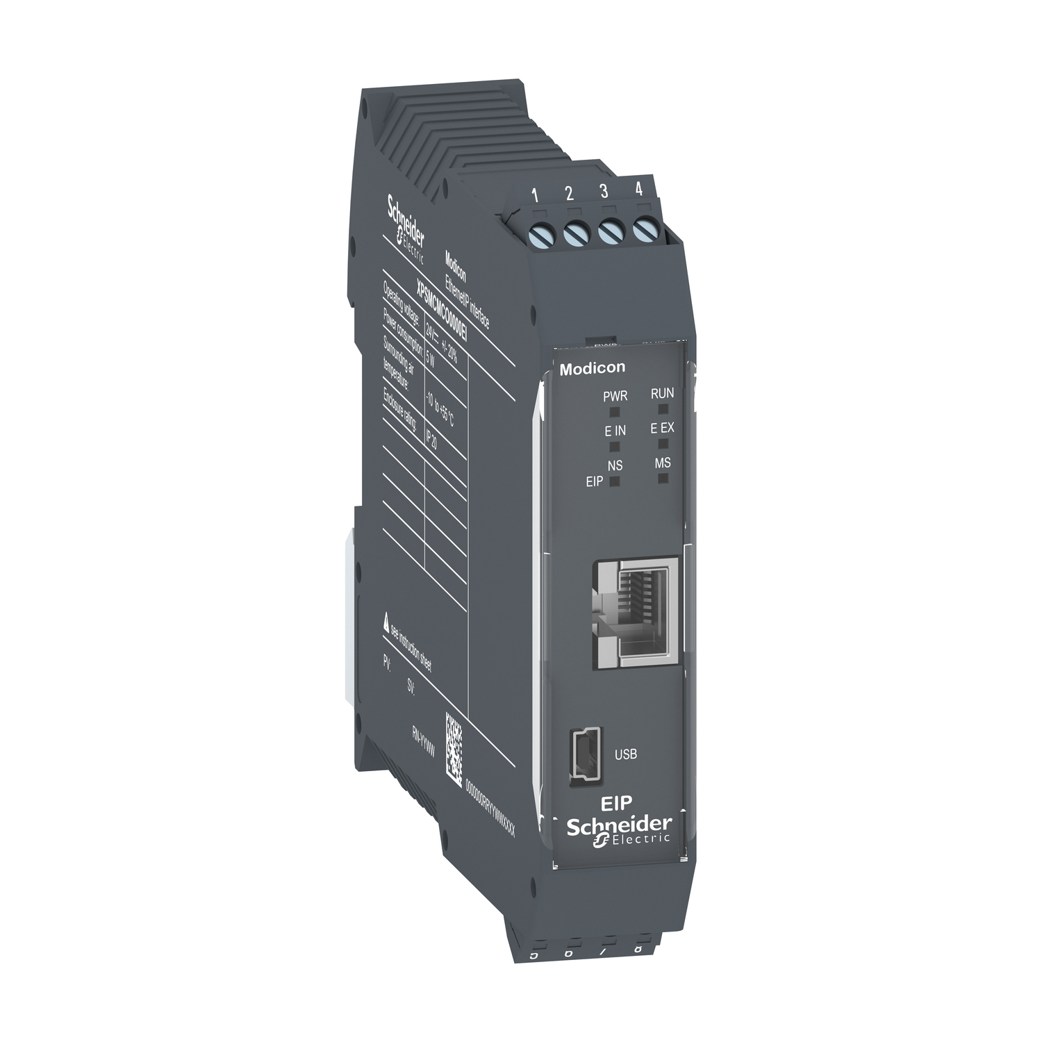 XPSMCMCO0000EI Ethernet/IP Diagnostic Expansion Module With Screw Term, 24 V