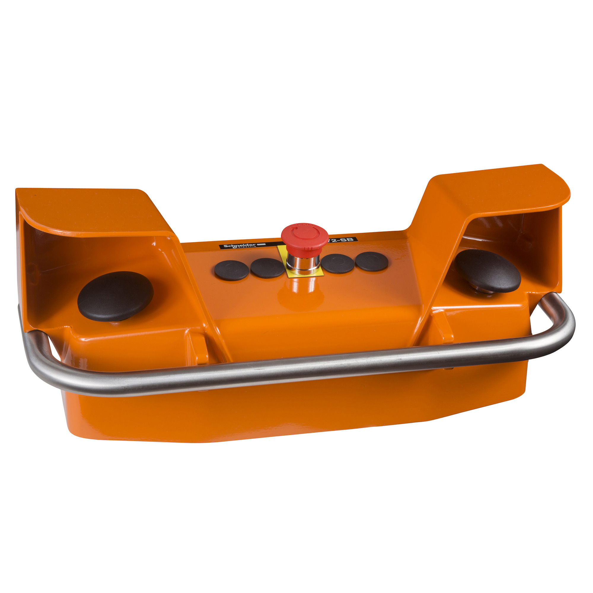 XY2SB72 XY2S Two-hand control station, 600 V, 10 A, 2NO-4NC contact, 3 operators, IP65 nema rating