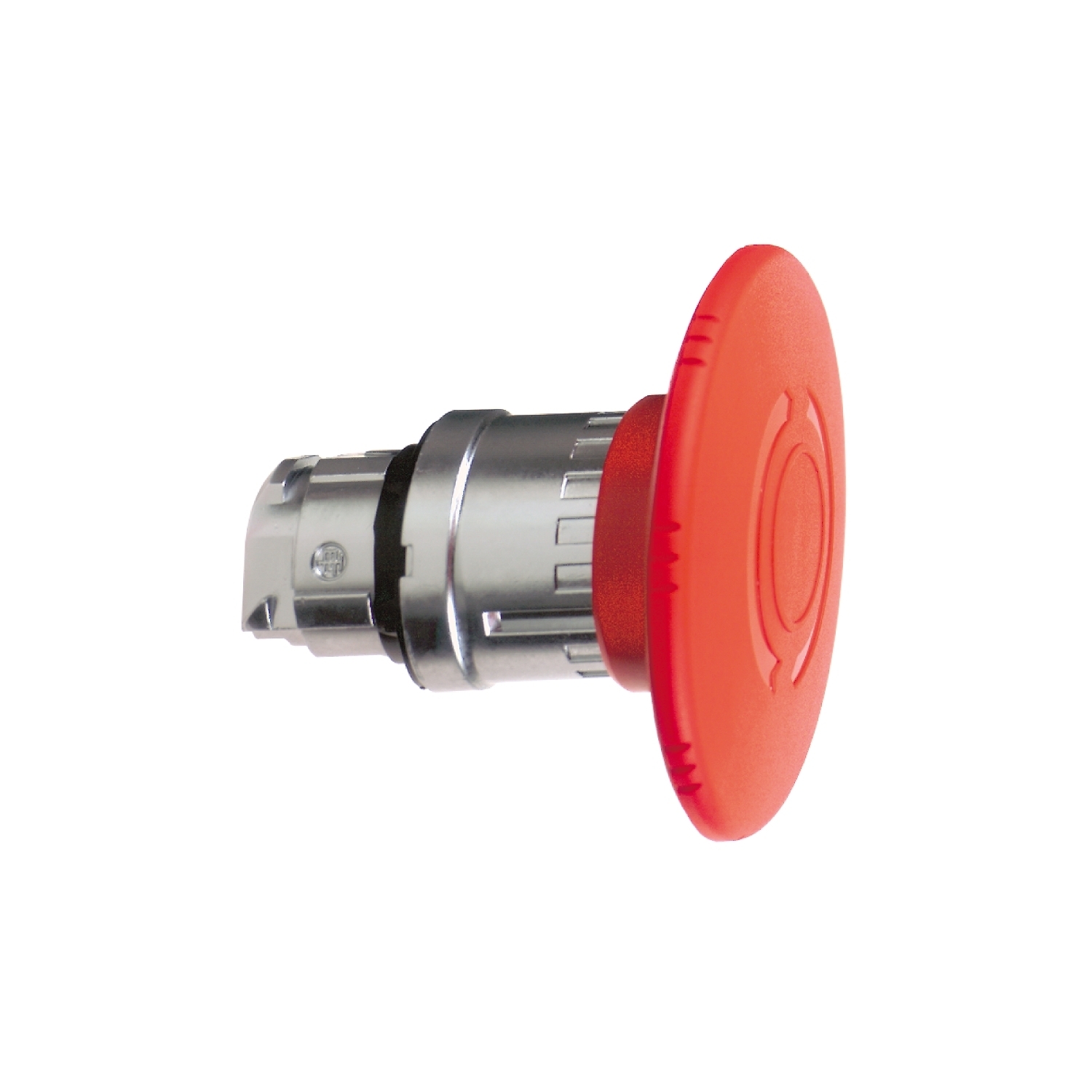 ZB4BS864 Harmony Standard Switching Off Head, 0.87 in, Round Shape, Chromium Plated Metal, Red