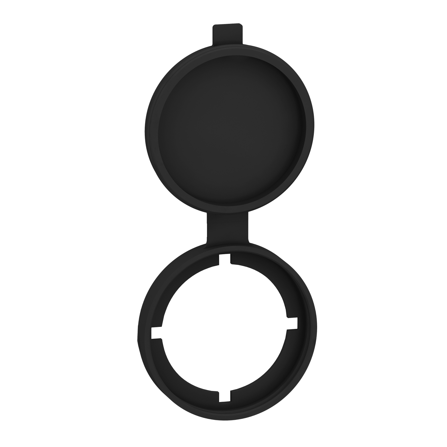 ZBSP1 Harmony Protection cover, For Use With 22 mm RJ45 and USB Ports, Plastic, Black