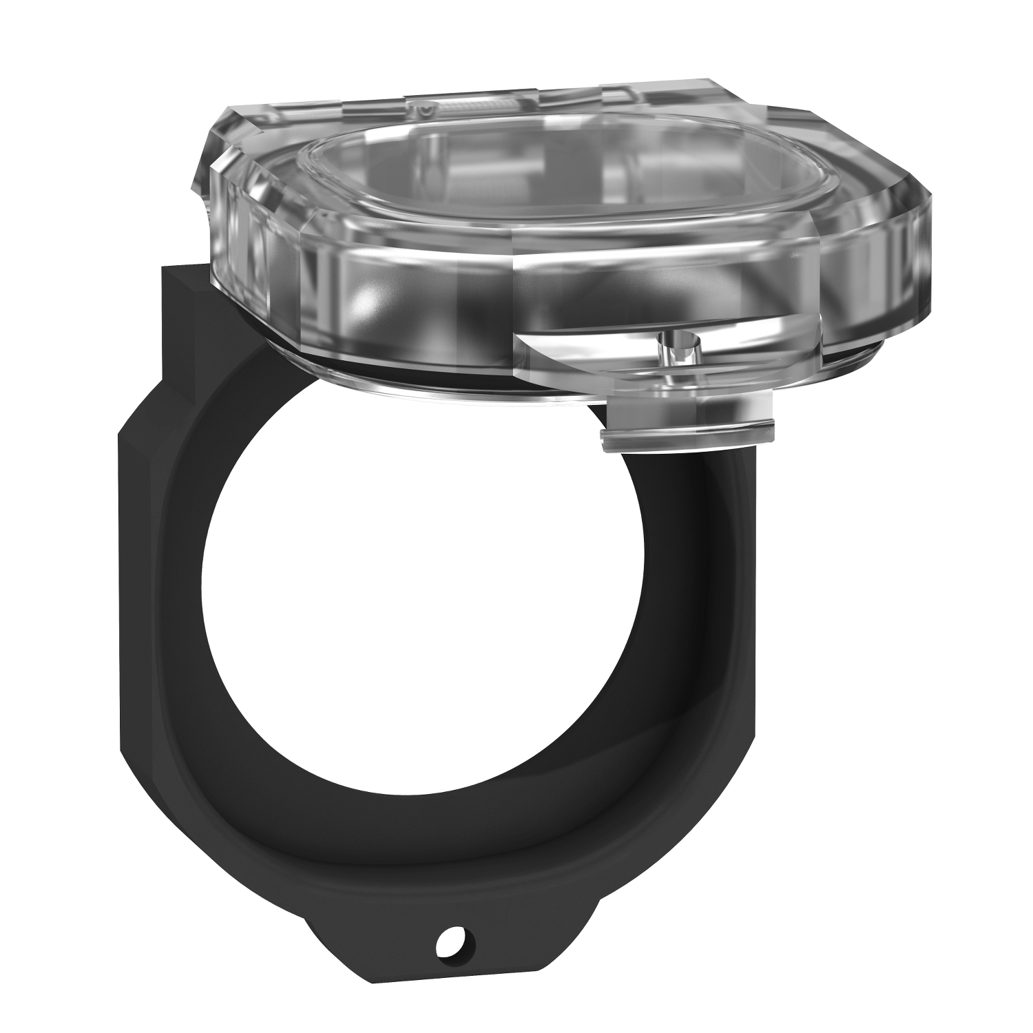 ZBSP2 Harmony Protection cover, For Use With 22 mm RJ45 and USB Ports, Rigid Plastic, Transparent