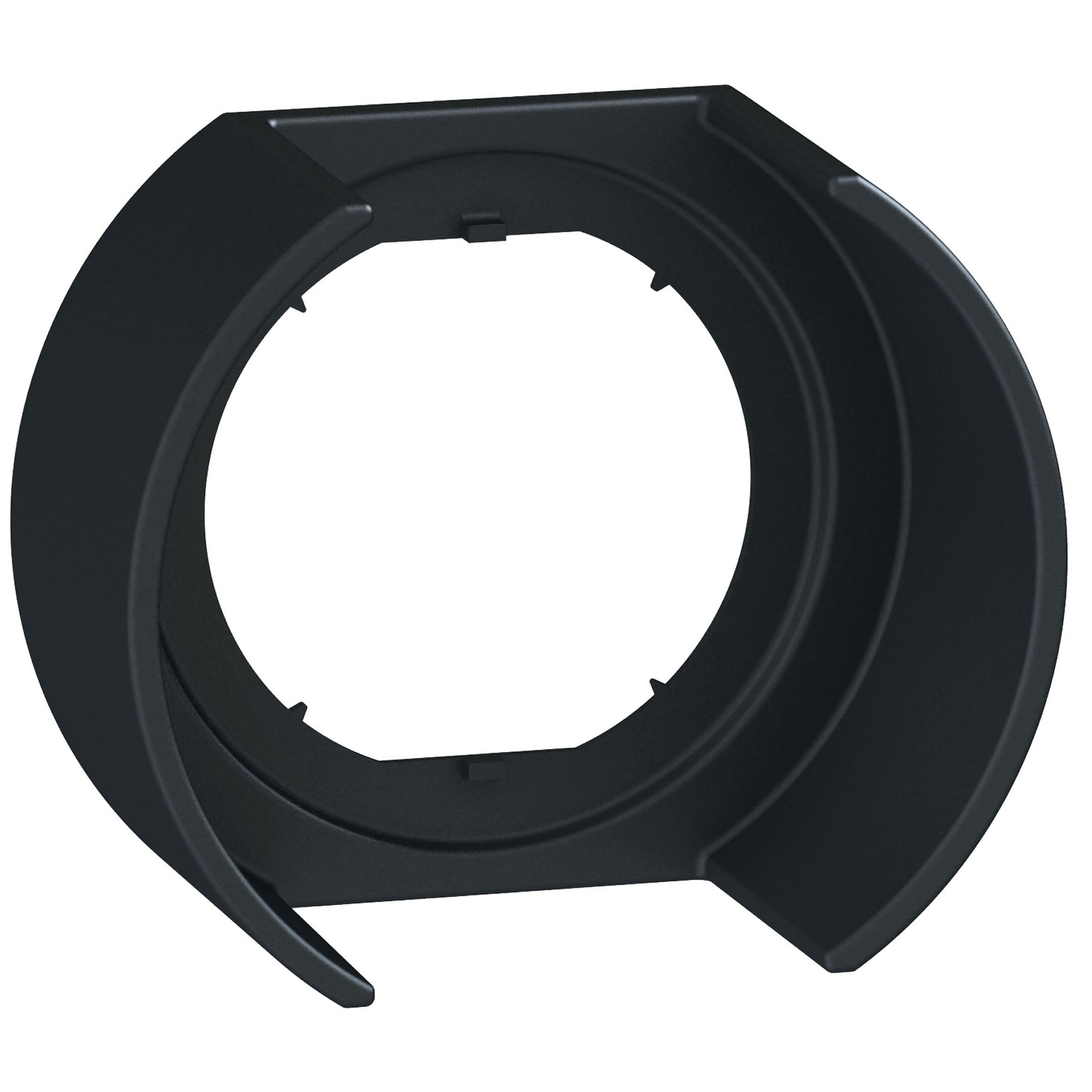 ZBZ1902RA Guard, for use with ZB5BC/ZB4BC, Plastic, Black