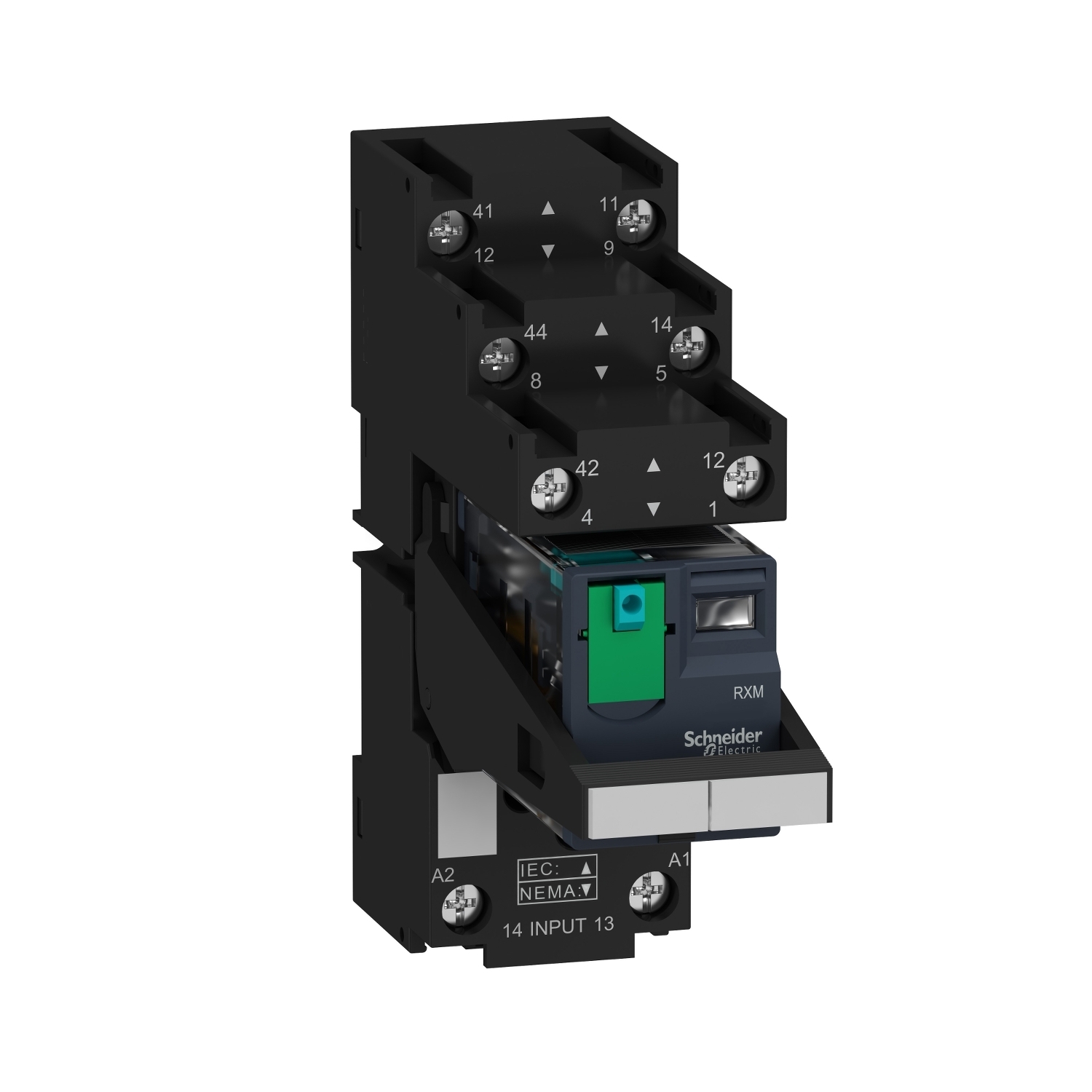RXM2AB2BDPVS Miniature Miniature Relay, 12 A, 2CO 2 Form C contact
