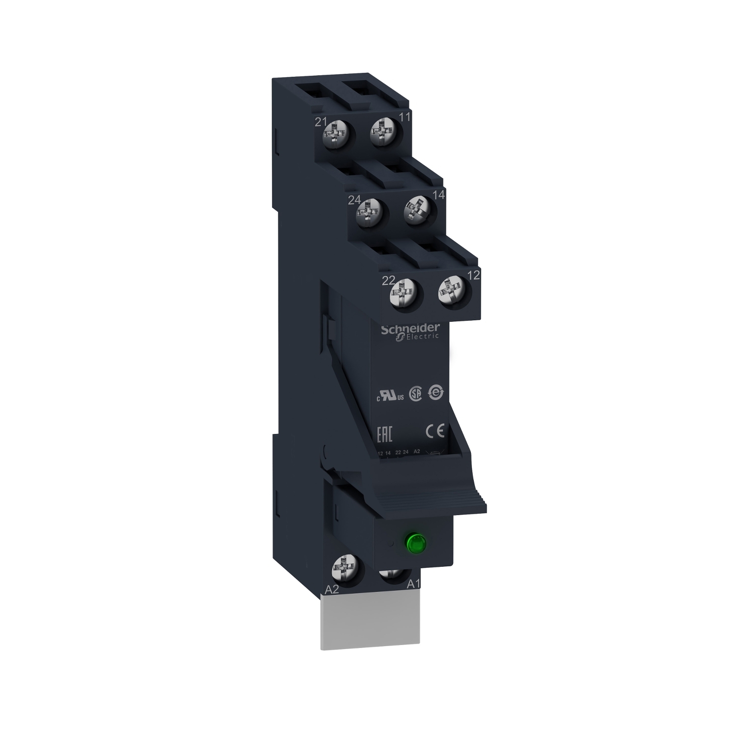 RSB2A080B7PV Interface relay Interface Relay, 8 A, 2CO 2 Form C contact
