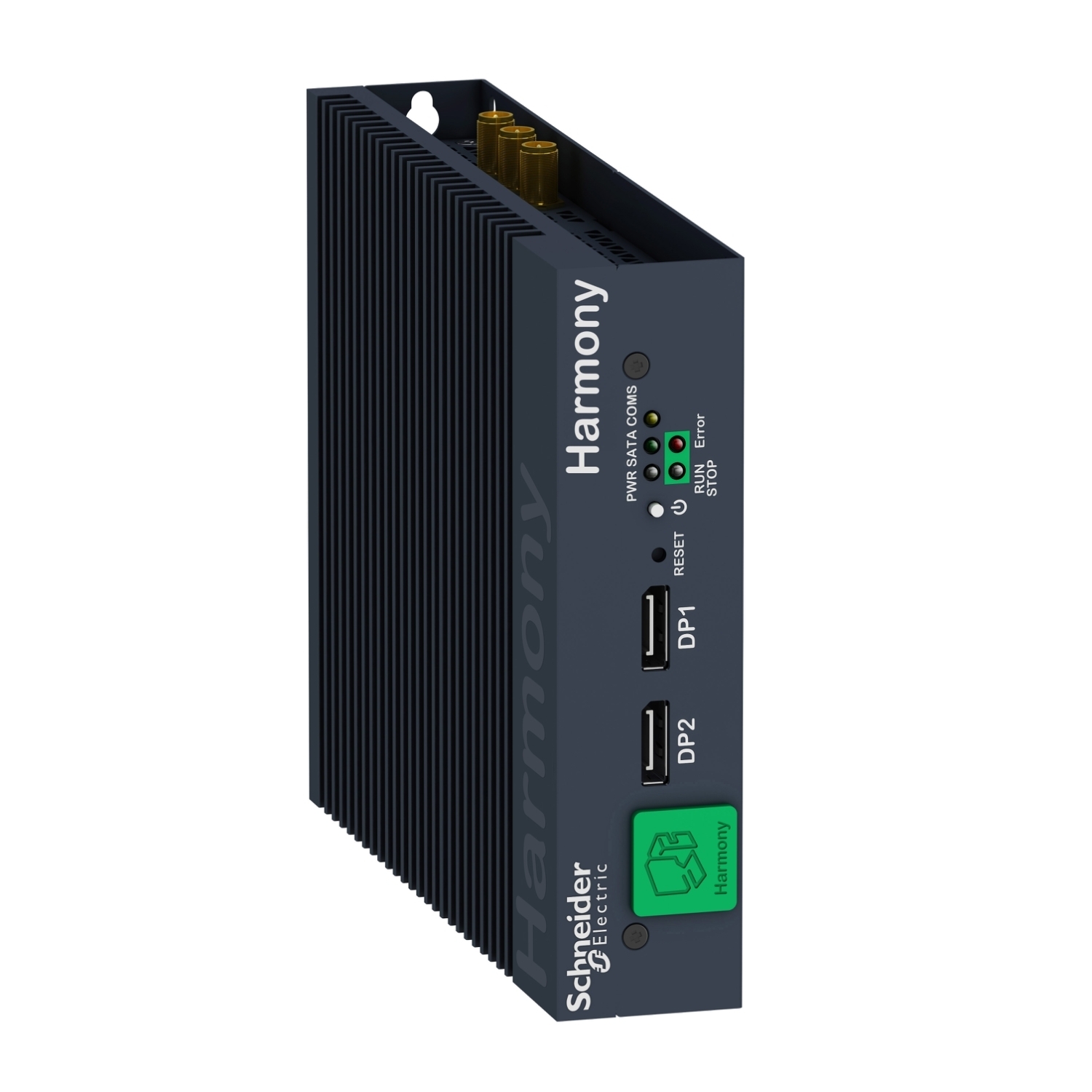 HMIBMOMA5DD1E01 Harmony Optimized Modular Edge Box PC, Intel Atom E3930 Processor, 1.8 GHz Speed, 4 GB RAM DDR3 Ram, 64 GB M.2 SSD Hard Disk, 3200 x 2000 pixel HMIDM Modular Display