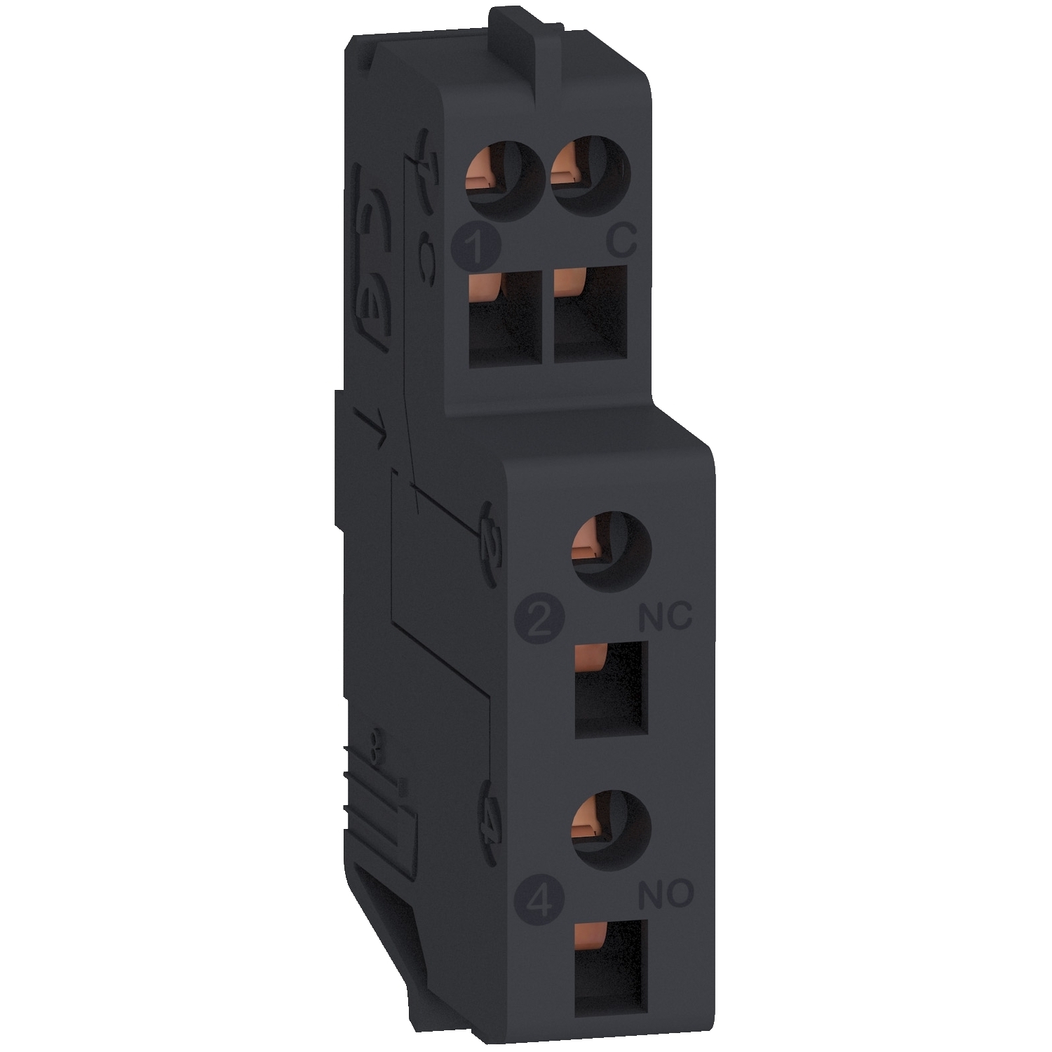 GV4AE11 TeSys Auxiliary Contact, 690 V, 0.03 to 5 A, 1 NO/NC contacts