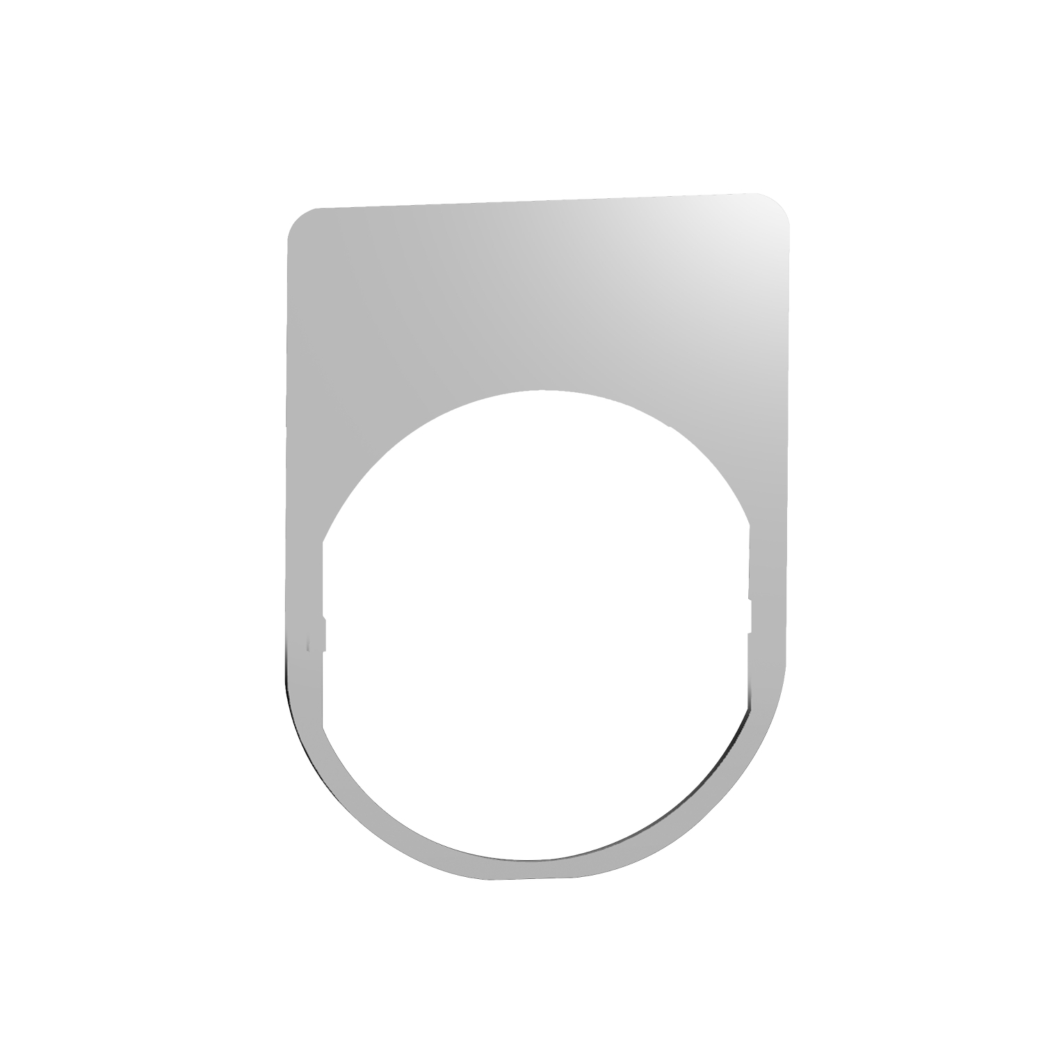 ZBYM2CUST01 Legend Plate, Metal