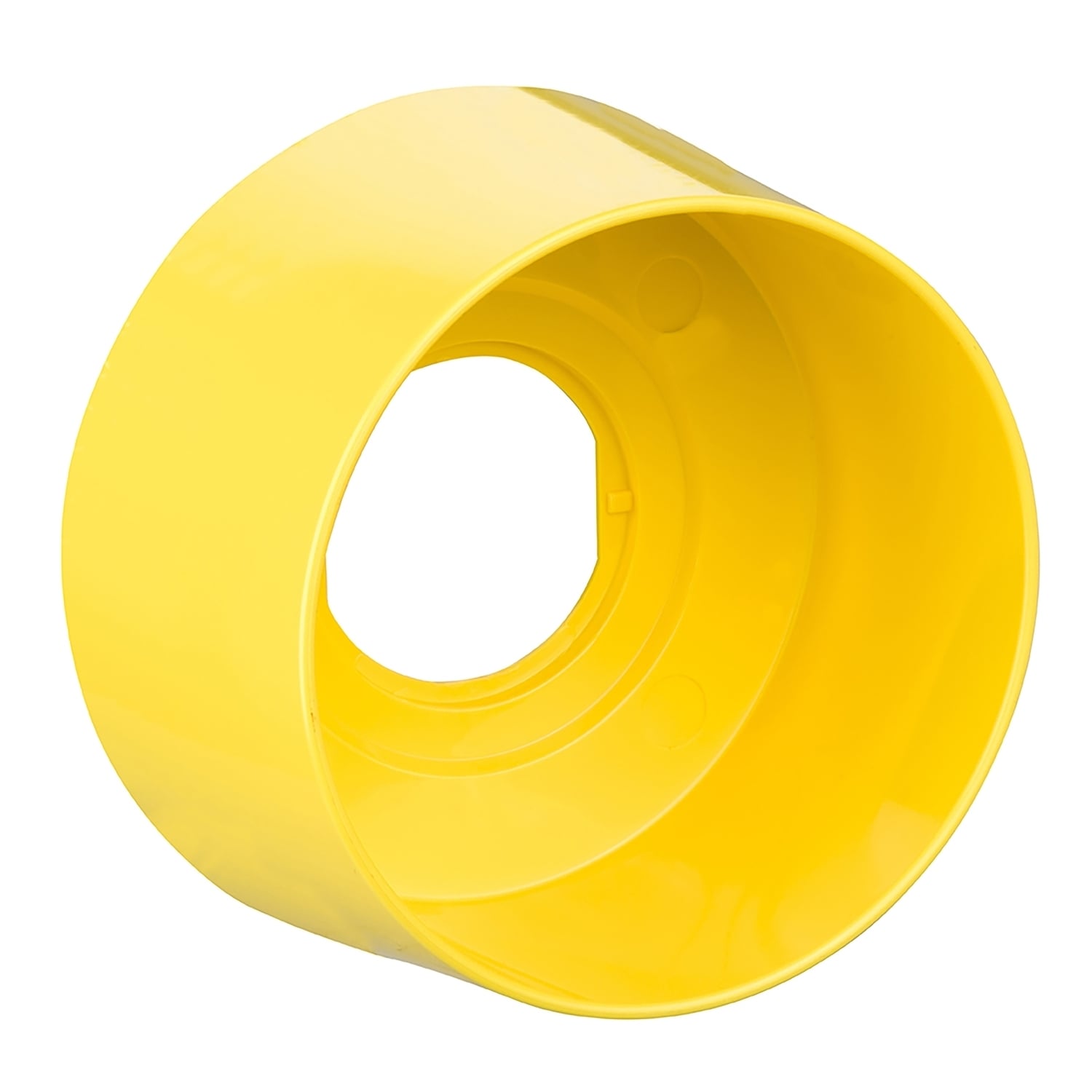 ZB4BZ2105 ZB4 Series Direct Mount Pushbutton Guard, For Use With ZB4BS84430 Emo Mushroom Operator, 41 mm, 82.5 mm, Plastic, Yellow