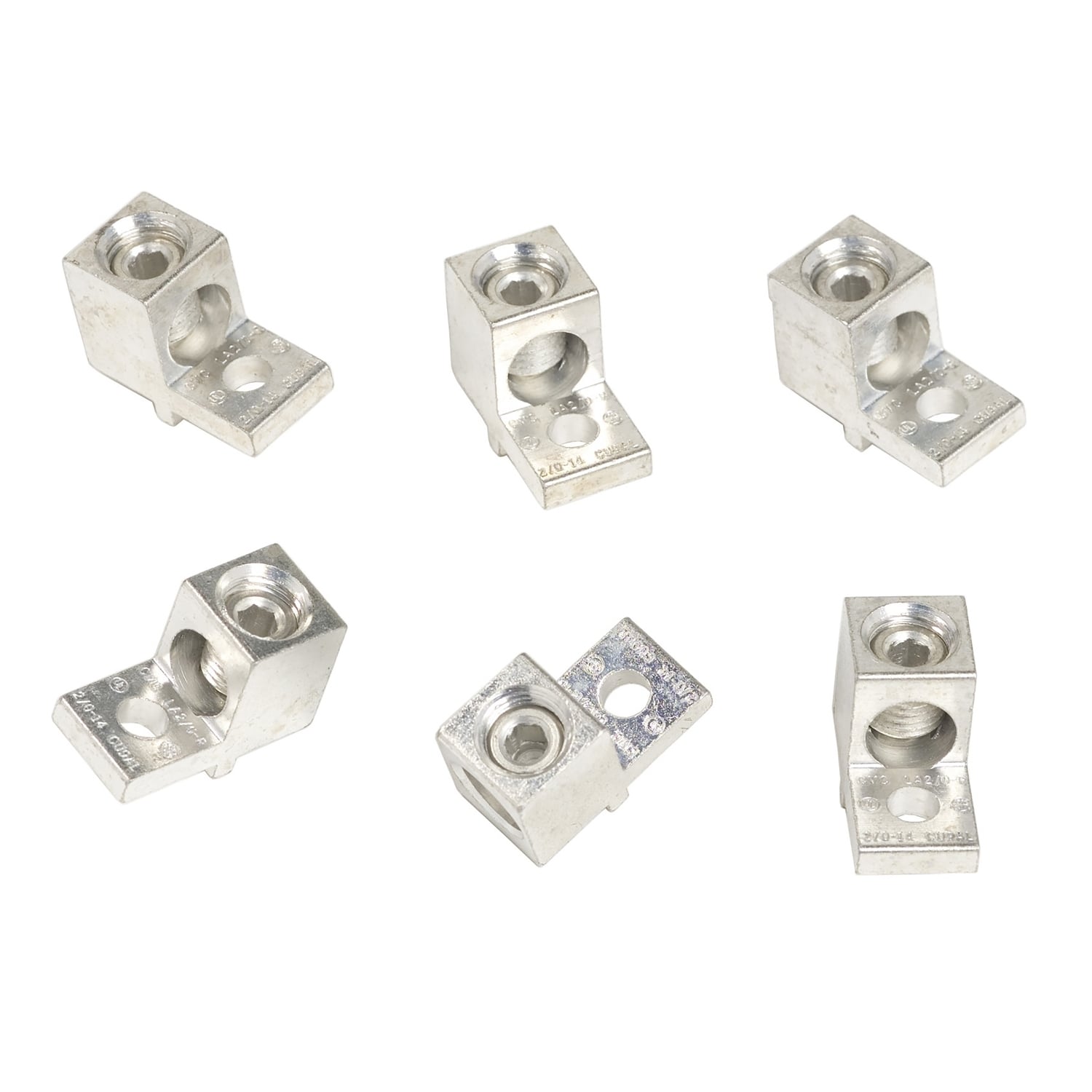 GS1AW303 TeSys Terminal Lug Kit, 100 A, 14 to 2/0 AWG Wire