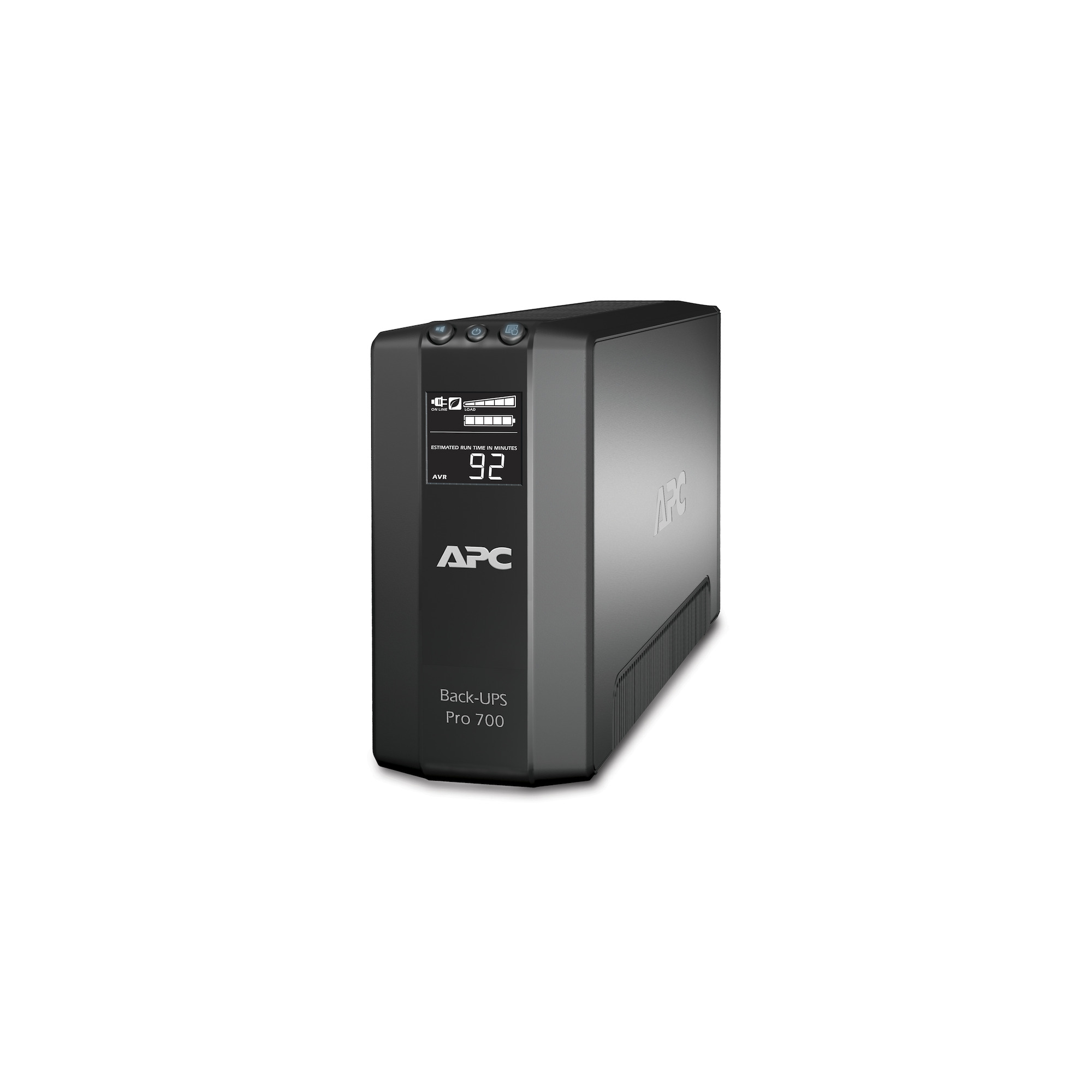 BR700G Power-Saving Back-UPS, 120 V AC Input, 120 V AC Output, 420 W Power Rating, 13.2 hr Backup, 6 Outlets
