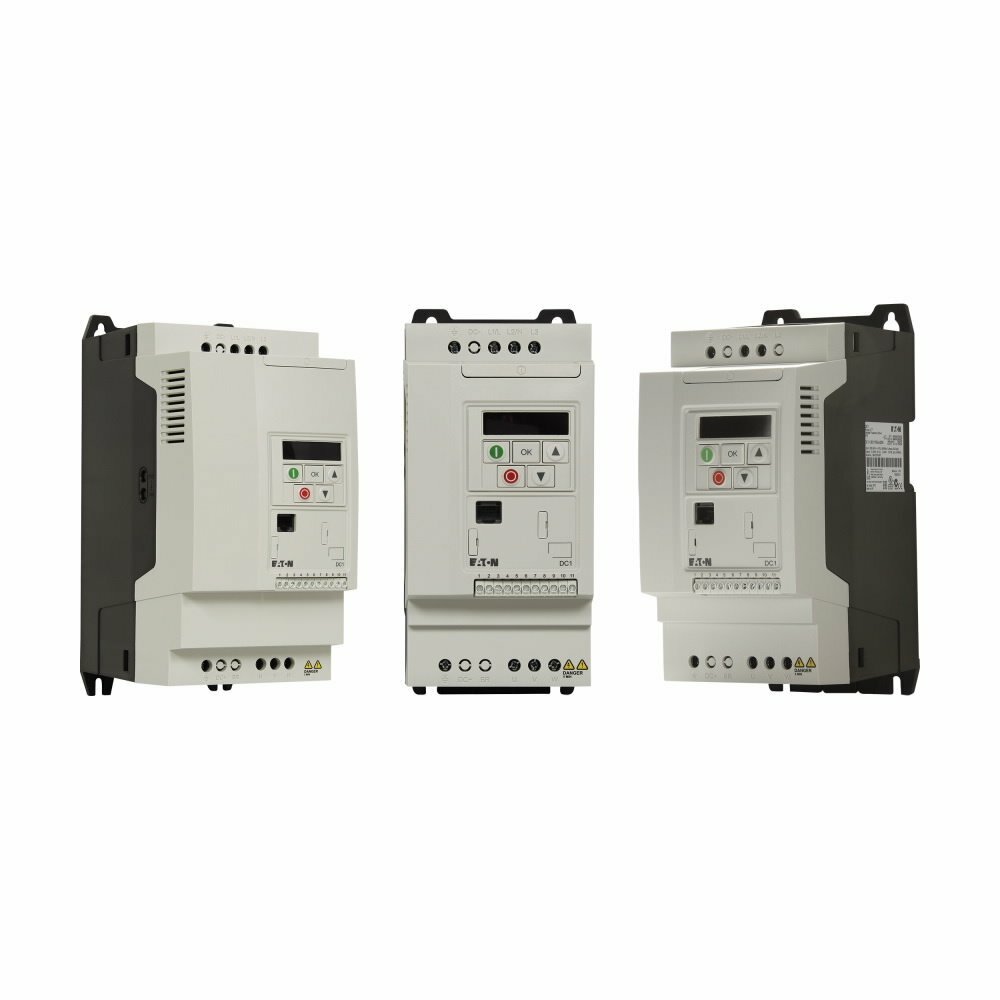 DC1-127D0NN-A20CE1 PowerXL Compact Adjustable Frequency Drive, 240 V, 7 A, 2 hp, 5 in W x 9 in D