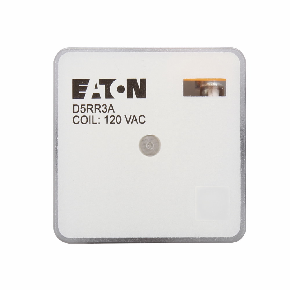 D5RR3T1 General Purpose Ice Cube Relay, 10 A, 3 Form C 3PDT Contact, 24 V DC V Coil
