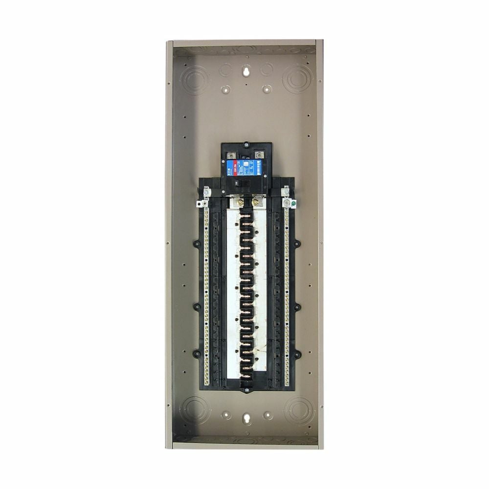 CHP42B200X7 1-Phase Insulated/Bondable Split Main Breaker Load Center, 120/240 V AC, 200 A, 84 Poles, 25 kA Interrupt