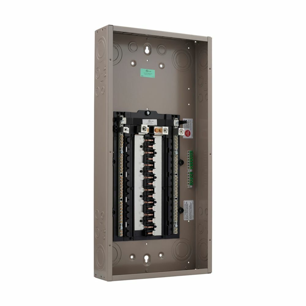 CHP32L225X5 1-Phase Insulated/Bondable Split Standard Main Lug Load Center, 120/240 V AC, 225 A, 64 Poles, 25 kA Interrupt