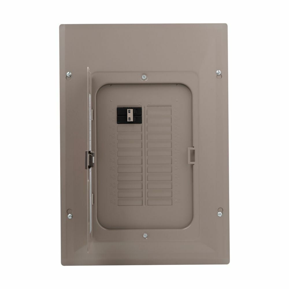 CHP22B100R 1-Phase Rainproof Main Breaker Load Center, 120/240 V AC, 100 A, 44 Poles, 10 kA Interrupt
