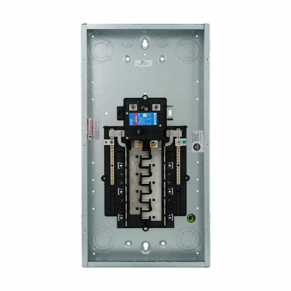 BRP16B200 1-Phase Main Breaker Load Center, 120/240 V AC, 200 A, 1 Pole, 25 kA Interrupt