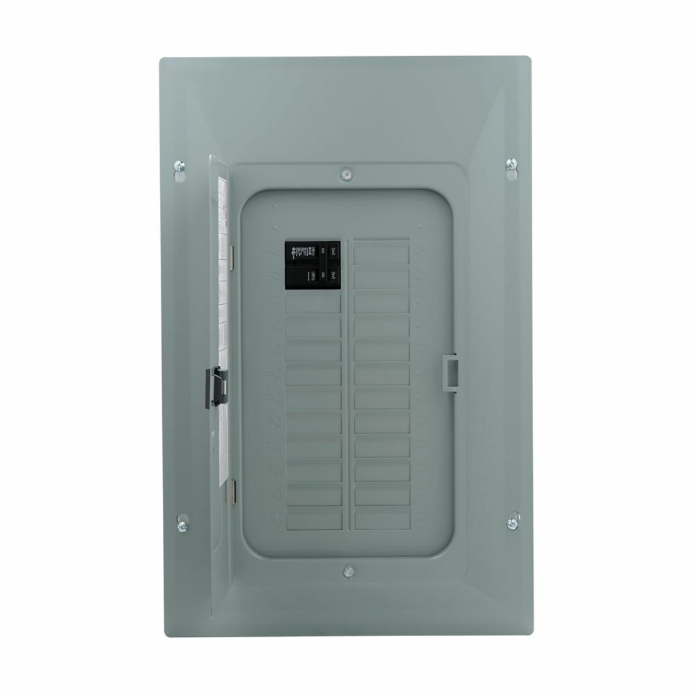 BRP20BC100 1-Phase Main Breaker Load Center, 120/240 V AC, 100 A, 1 Poles, 10 kA Interrupt