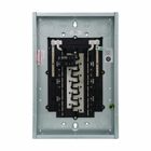 Plug-on neutral main circuit breaker loadcenter,125A,X2,Aluminum,Cover included,NEMA 1,Metallic,10kAIC,BR2125,32 circuits,Single pole,16 spaces,Two hots, a neutral, and a ground,Single-phase,Gray,Combination,NEMA 1,Type BR 1-inch breakers,1