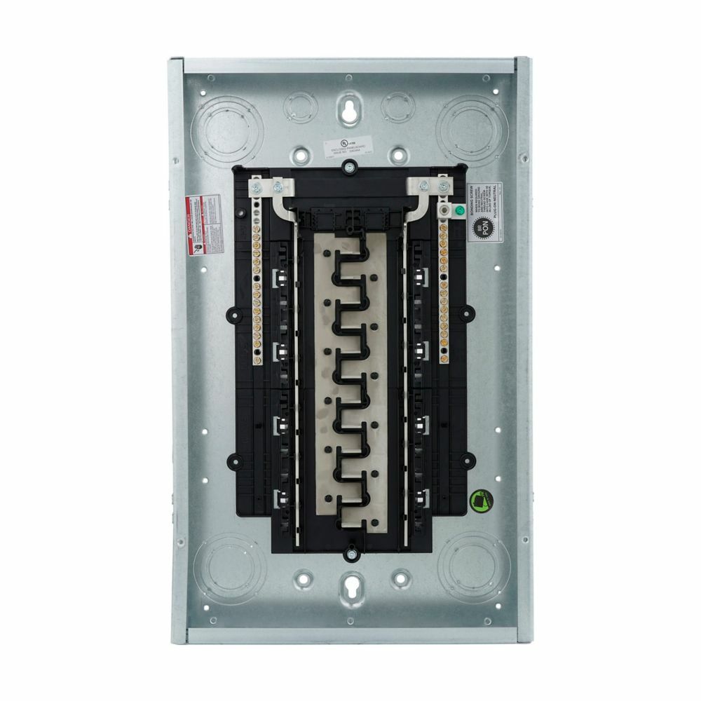 BRP20N125R 1-Phase Load Center, 120/240 V AC, 125 A, 1 Poles, 10 kA Interrupt