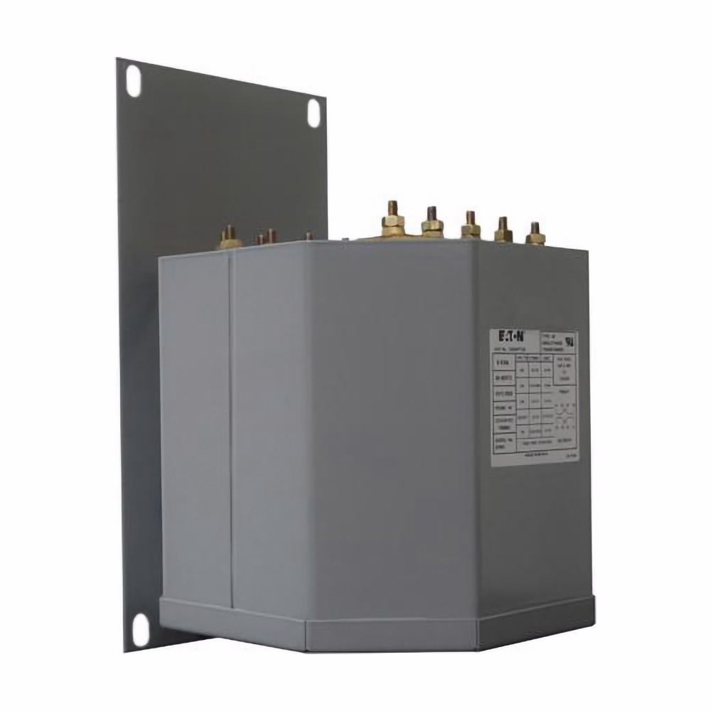C0050E2AFS Type MTE Control Transformer With Finger Safe Terminal Shield, Primary Jumper, Secondary Fuse Clip, 240 x 480 V, 230 x 460 V, 220 x 440 V Primary, 110/115/120 V Secondary, 50 VA Power Rating, 50/60 Hz, 1 Phase