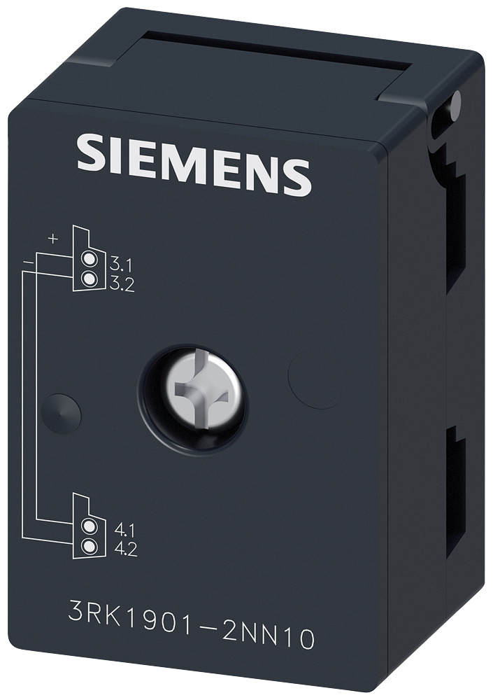 3RK19012NN10 AS-Interface Compact Distributor, For Use With AS-i Profile Cable, 26.5 to 31.6 V, 8 A, Threaded Mounting, 1.65 N-m, IP67/68/69K Degree of Protection, -25 to 75 deg C Ambient, -25 to 85 deg C Storage