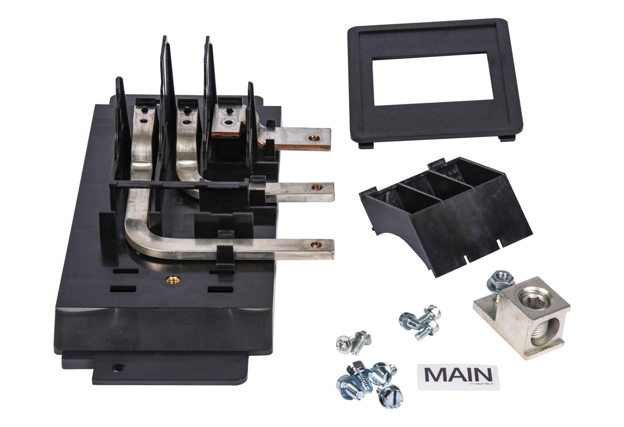 MBKVA41B Main/Subfeed Breaker Strap Kit, For Use With RP1 with BL/BQD/xGB/3VA4 Main or Subfeed 3 ph