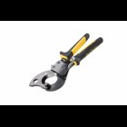 600 MCM ratcheting cable cutter with dual ratcheting mechanism allows for easy cutting of cables