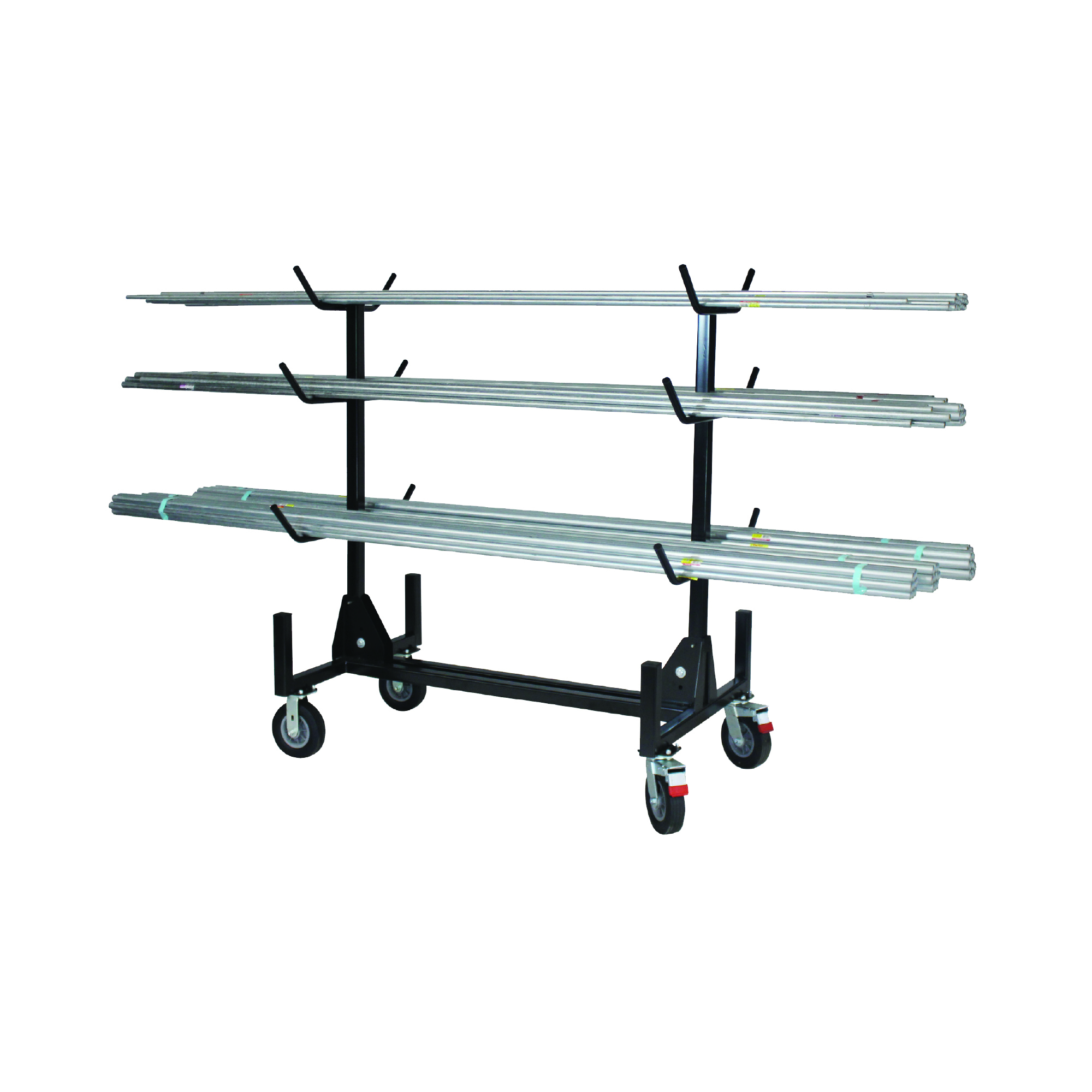 WW560 Stackable Conduit And Pipe Rack, 19 in H x 34 in W x 58-1/2 in D, 1000 lb Capacity, Steel