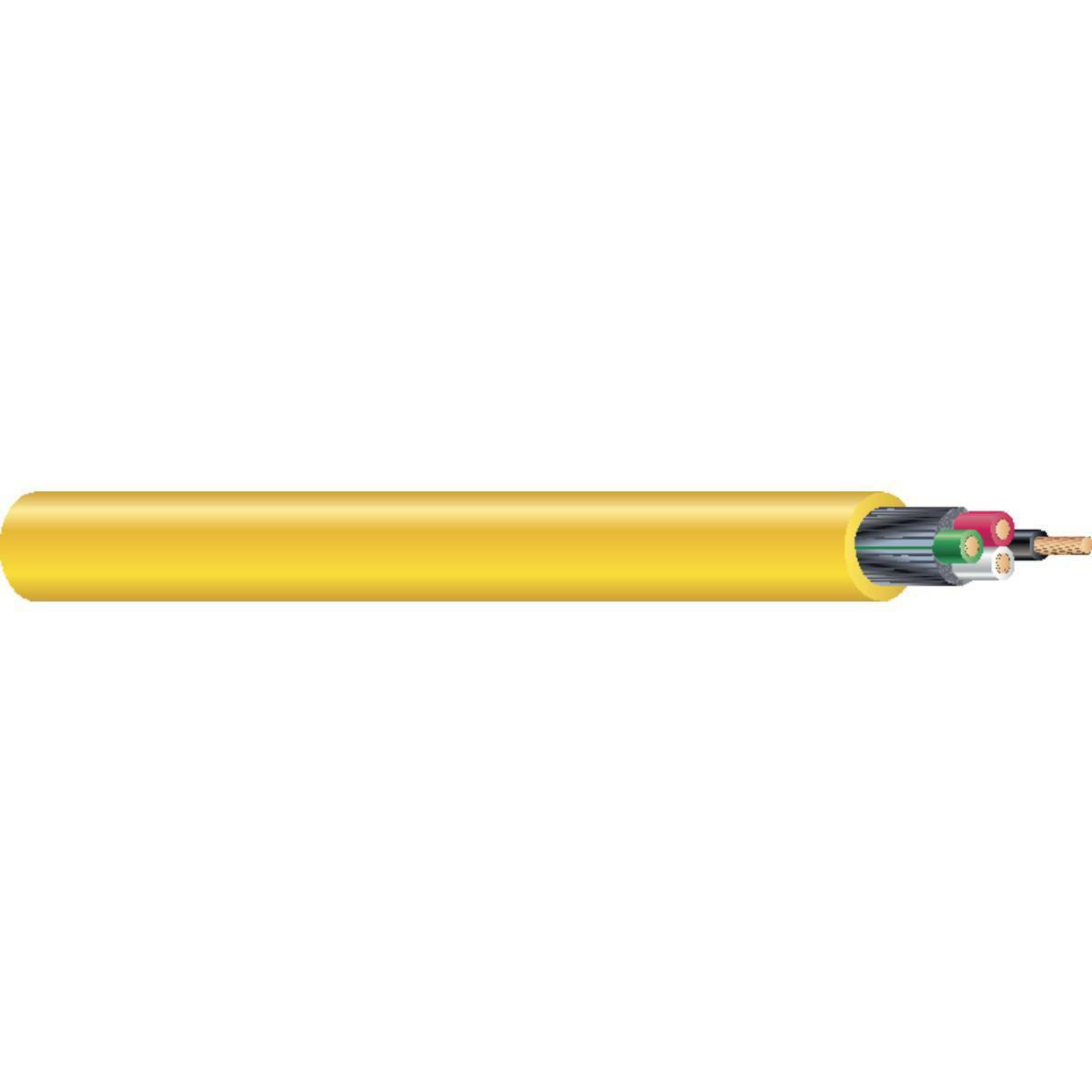 600V American Mustang SOOW Flexible Cord, 12 AWG, 4 Conductors, 65 Stranded, 250 Foot