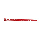 595070 Heavy Duty Releasable Cable Tie, 11 in L x 0.56 in W, Nylon 6.6, Burgundy