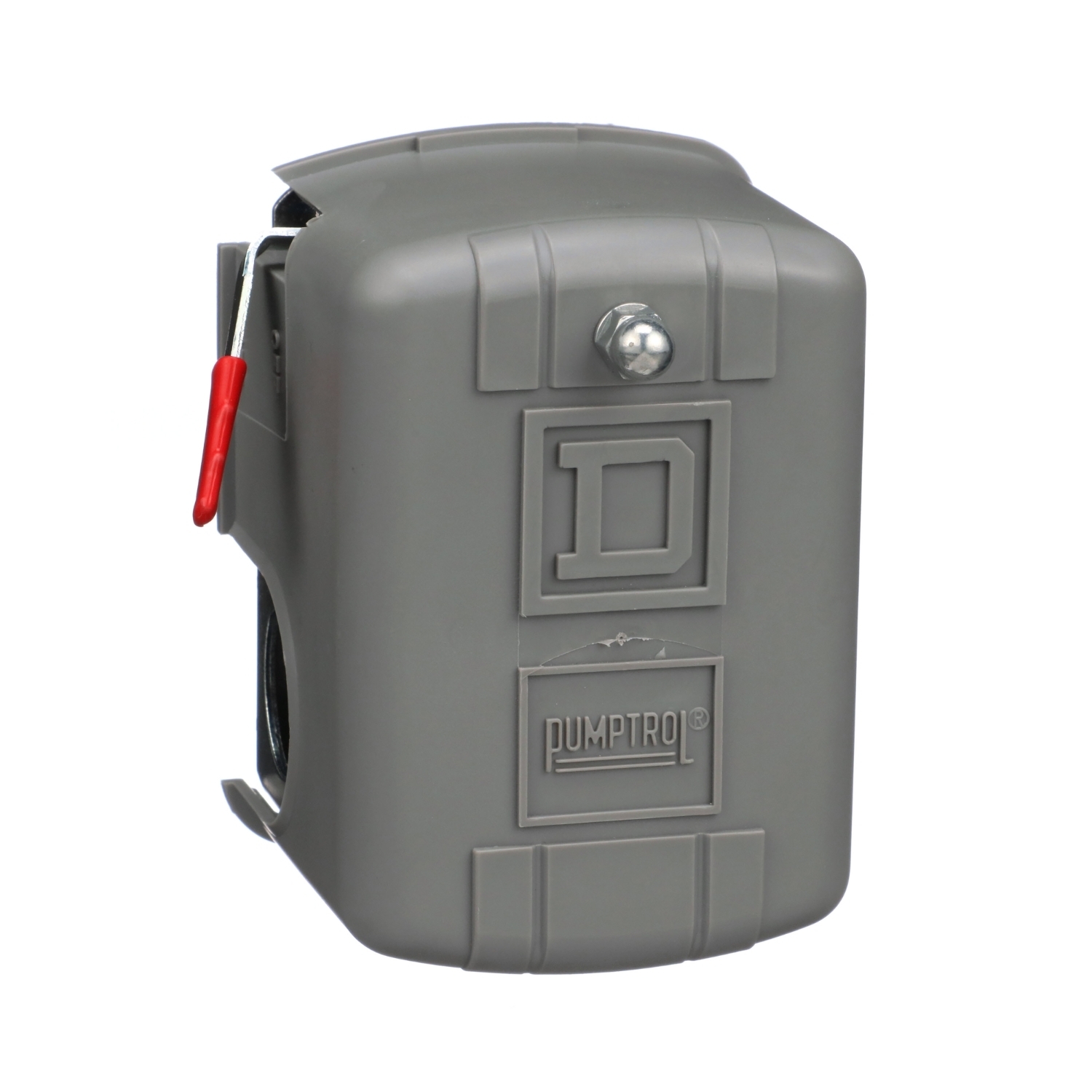 9013FHG22J43M1X Pumptrol Fixed Differential Air Compressor Switch, 80 psi Pressure, 20 psi Differential, 2NC DPST-DB Contact, Screw Clamp Connection