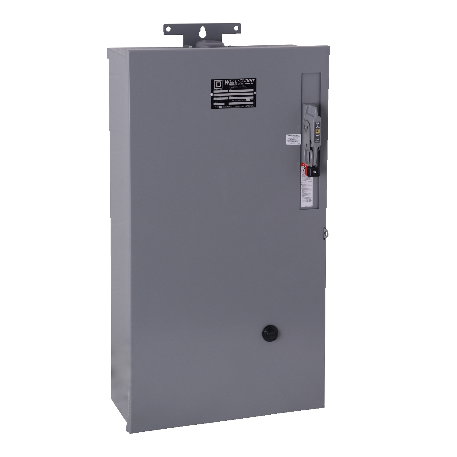 8940XD4S2V02H30S Type S2 Pump Panel, 110/120 VAC V Coil, 3 Poles, NEMA 3R Enclosure