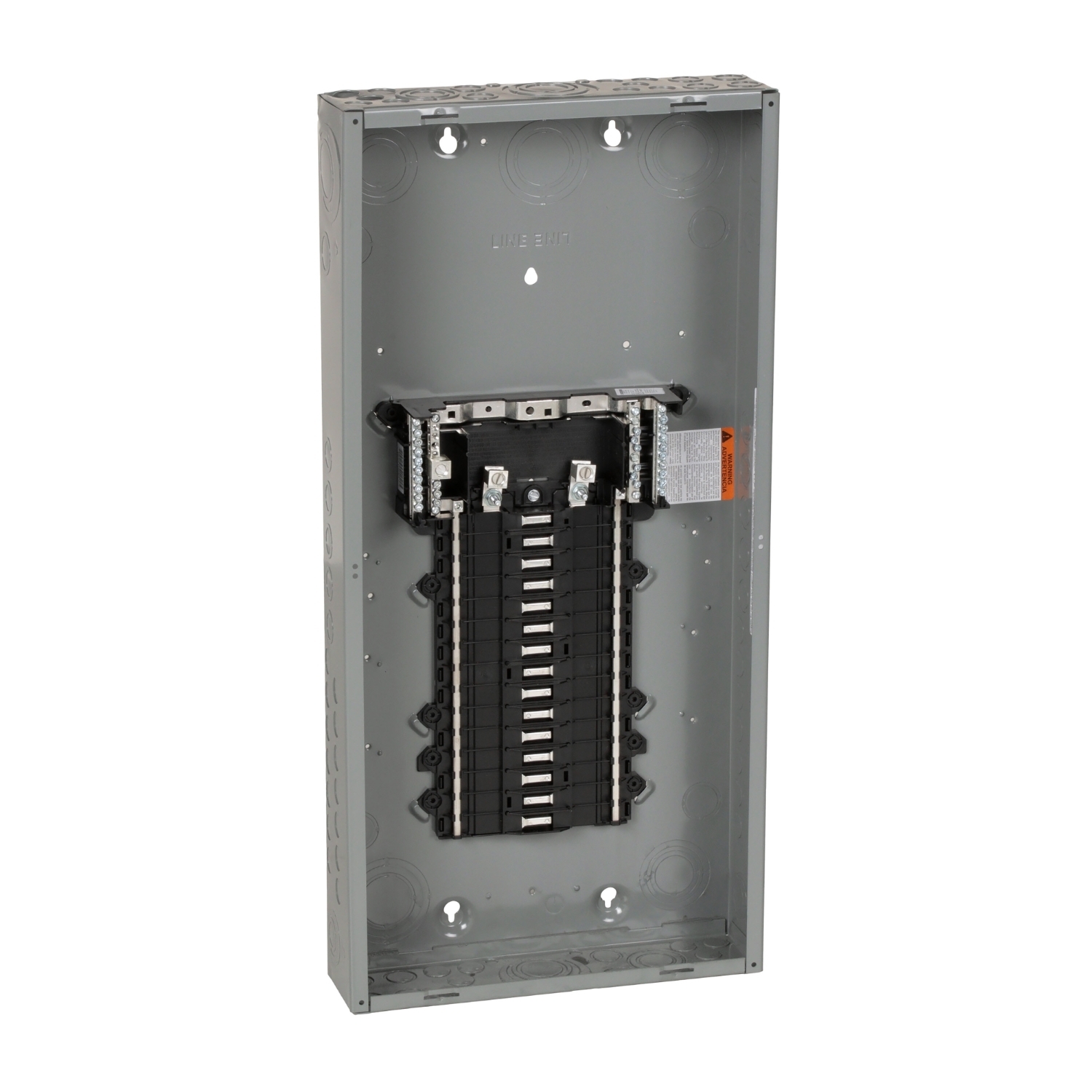 QO130L125PG 30-Circuit Main Lug Loadcenter, 120/240 V AC, 125 A