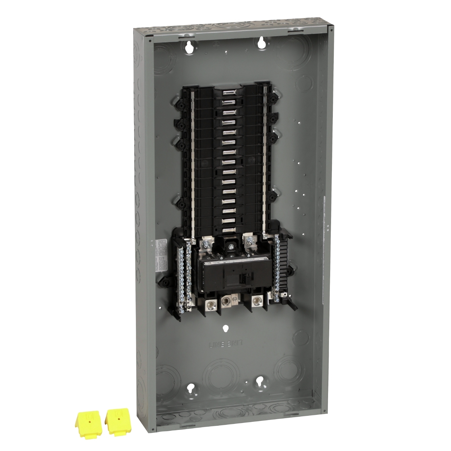 QO130M150P 1-Phase Convertible Main Lug Load Center, 120/240 V, 150 A, 3 W Power Rating, 1 Poles