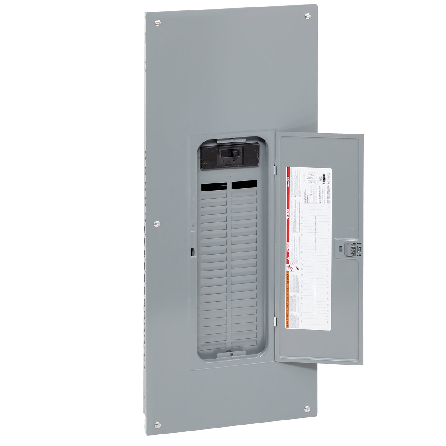 QO142M150PC 1-Phase 3-Wire Convertible Main Neutral Load Center, 120/240 V AC, 150 A, 22 kA Interrupt