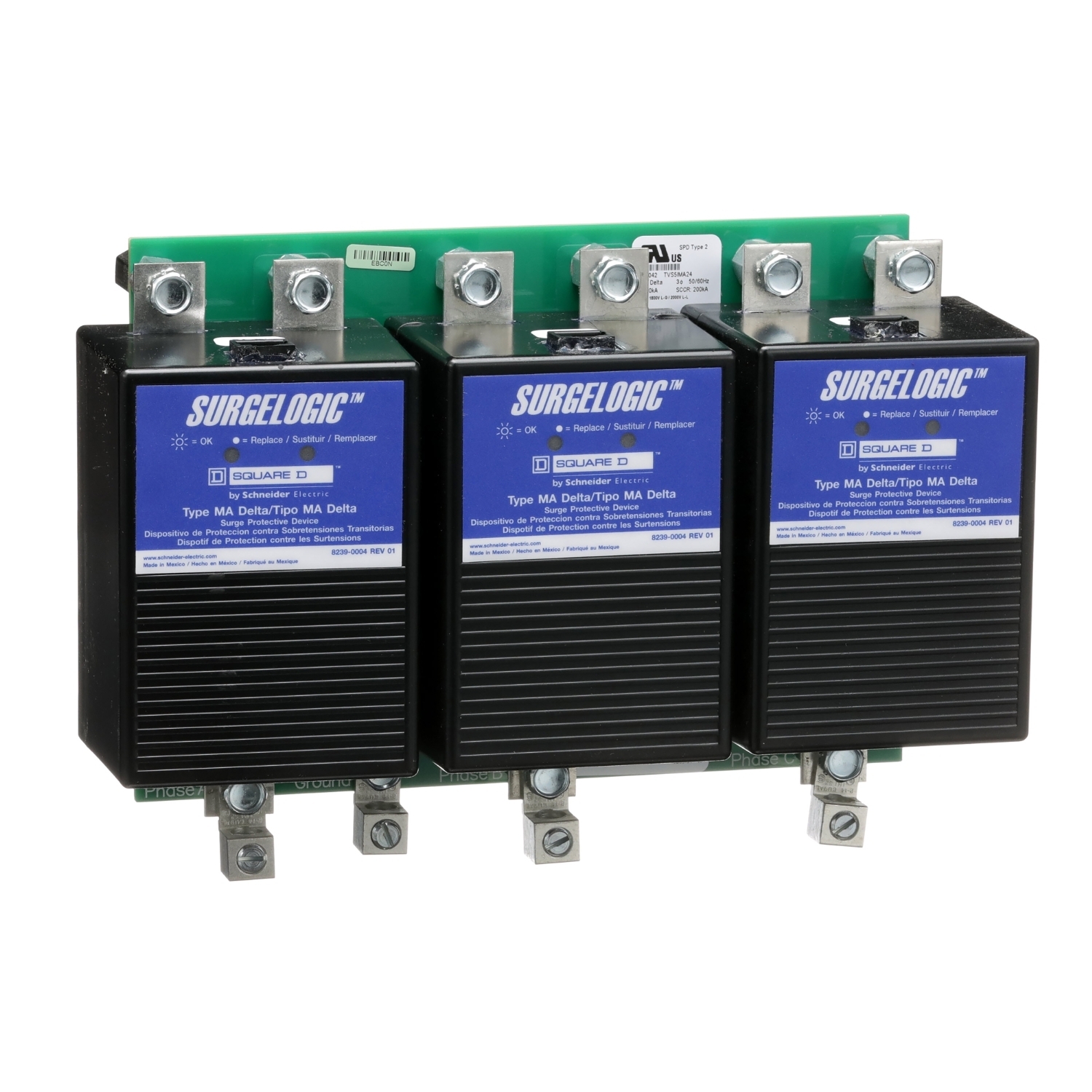 TVS5IMA24O IMA Type 1 OEM/Assembler Kit, 480 V AC Delta, 200 kA SCCR, 3 ph
