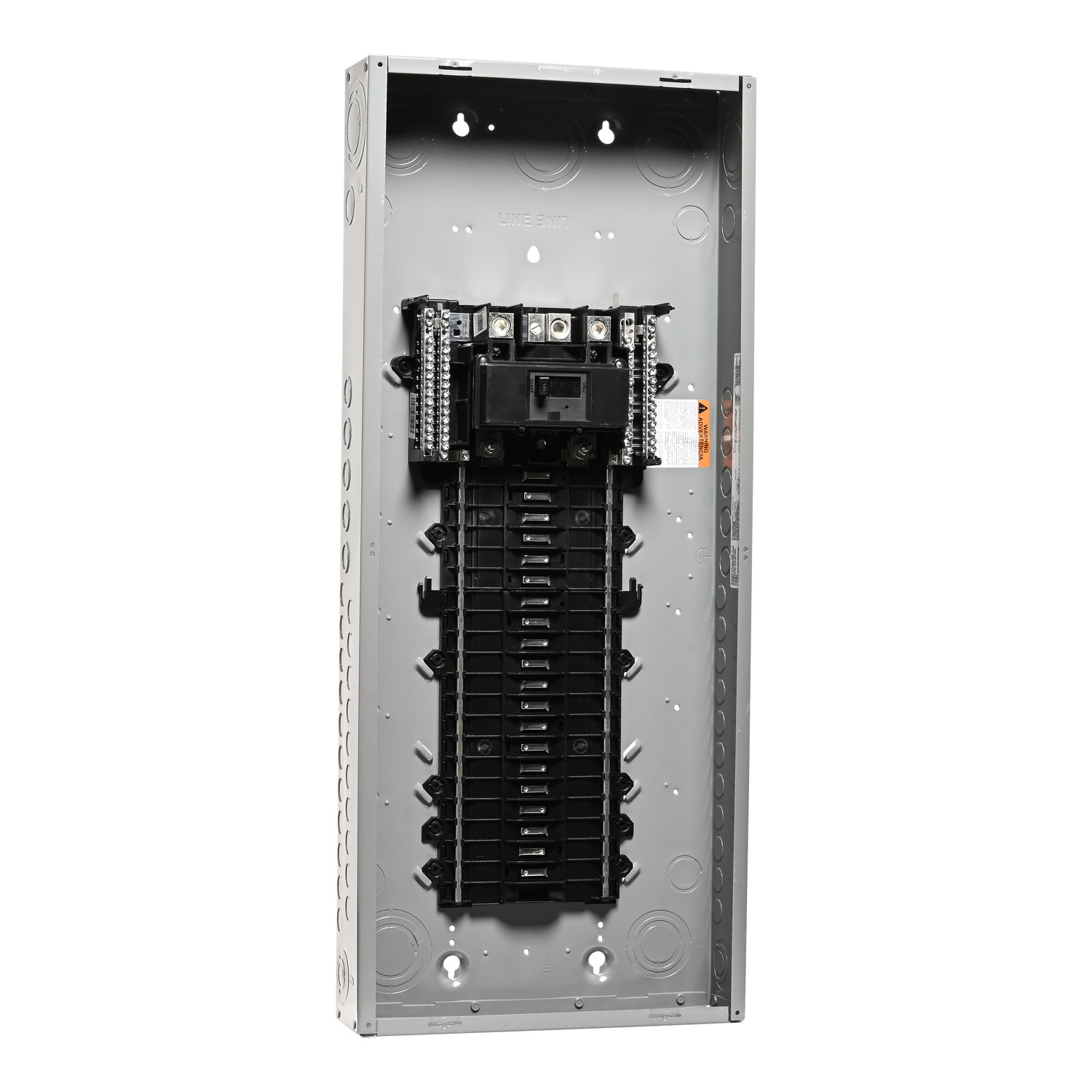 QO140M200P 1-Phase Convertible Main Lug Load Center, 120/240 V, 200 A, 3 W Power Rating, 1 Poles