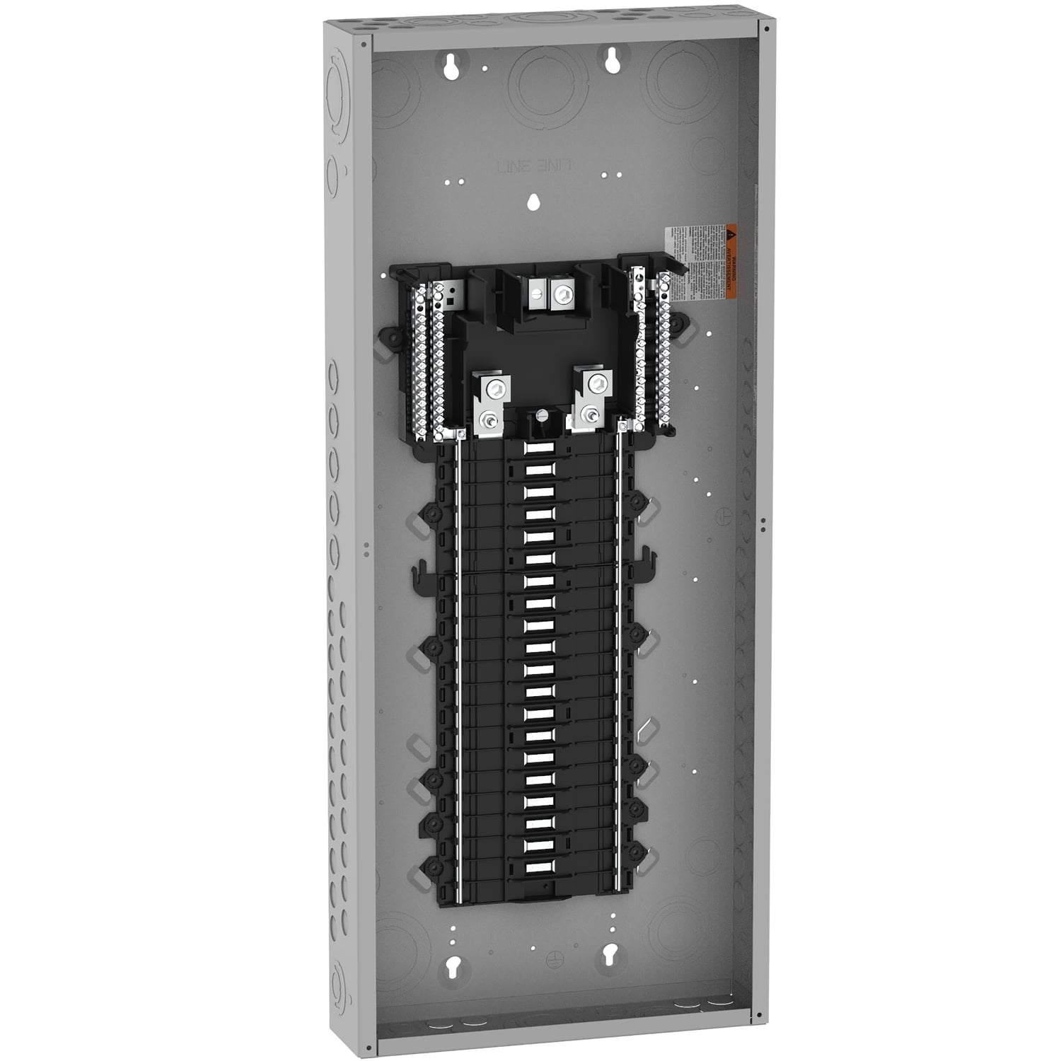 QO140L200PG 1-Phase Convertible Main Lug Load Center, 120/240 V, 200 A, 3 W Power Rating, 1 Poles
