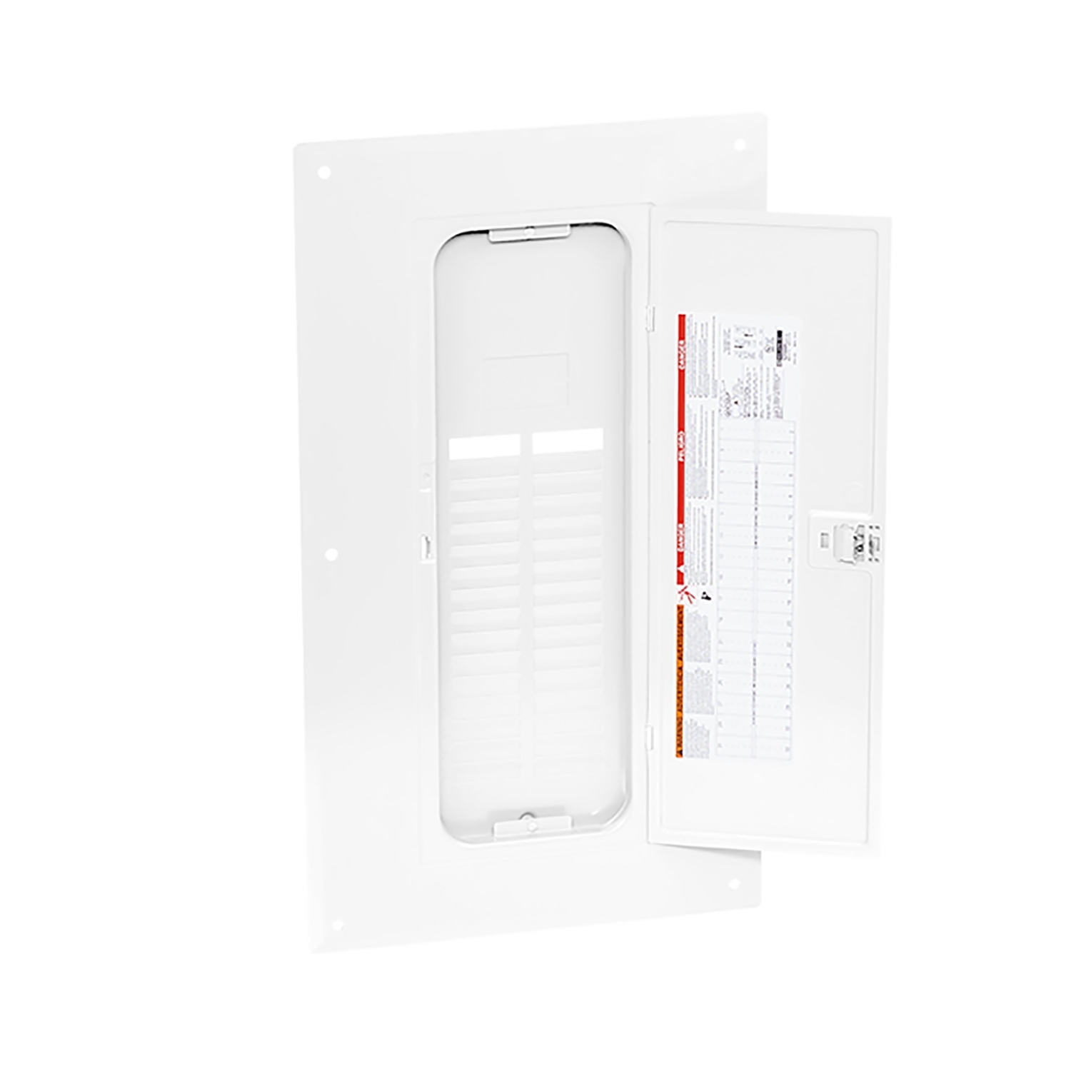 QOC32UFW 32-Circuit Standard Cover, 0.7 in L x 15.44 in W x 27.24 in H, Flush Mount