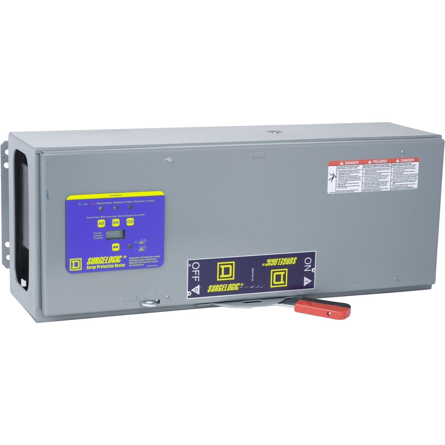 QMB Surgelogic QMB2IMA24 IMA Type 2 Surge Protective Device, 208Y/120 V AC, 200 kA SCCR, 3 ph