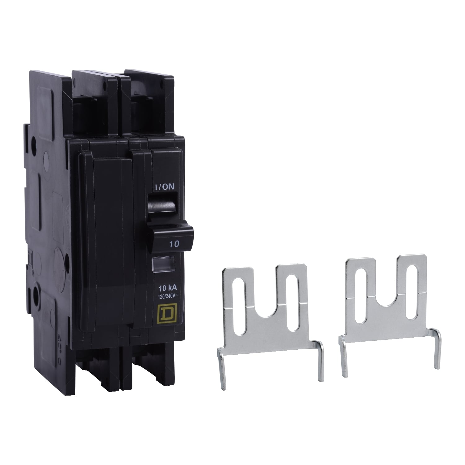 QOU2405283 Standard Miniature Circuit Breaker, 120/240 V AC, 40 A, 10 kA Interrupt, 2 Poles