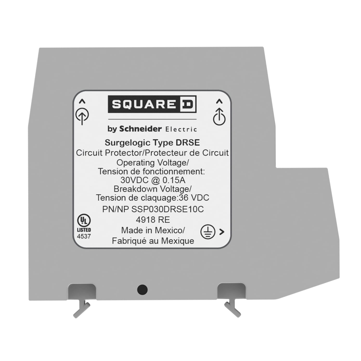 SSP030DRSE10 Surgelogic EMA Surge Protective Device, 200 kA SCCR