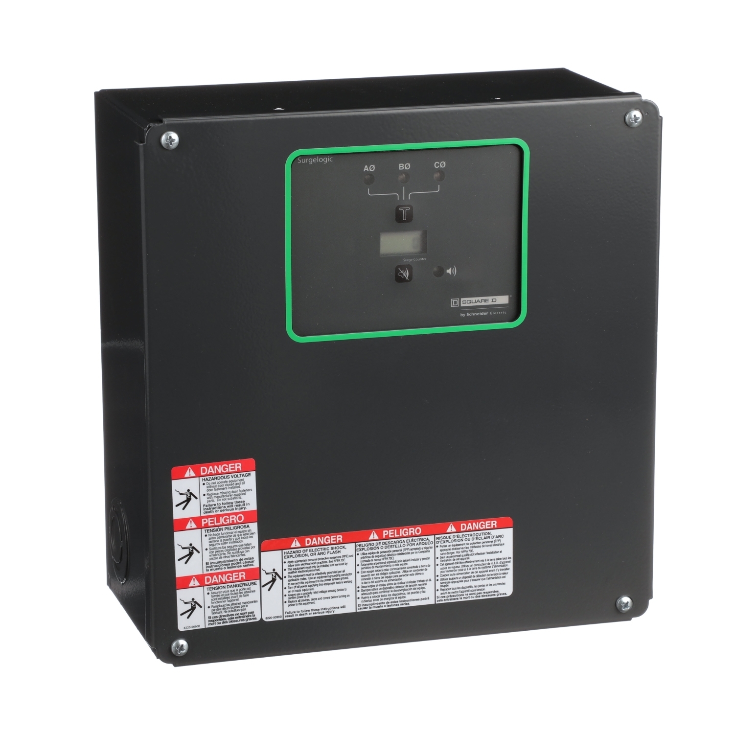 SSP03EMA16 Surgelogic EMA Surge Protective Device, 240/120 V AC Delta, 200 kA SCCR, 3 ph