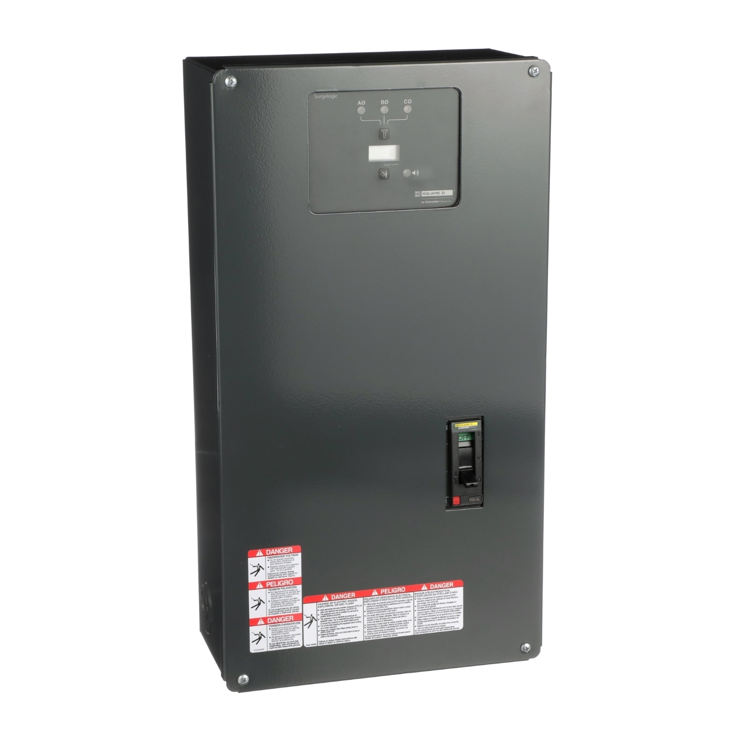 SSP04EMA16D Surgelogic EMA Surge Protective Device, 480Y/277 V AC, 3 Poles, 200 kA SCCR, 3 ph