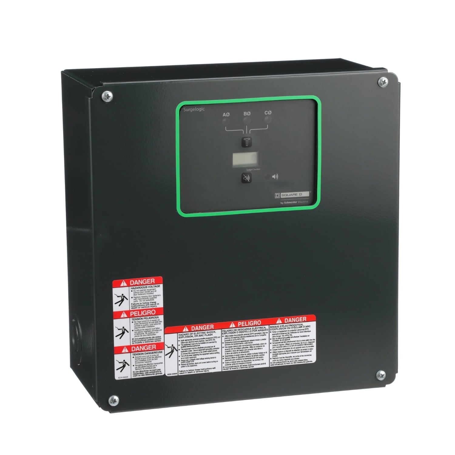 SSP04EMA24 Surgelogic EMA Surge Protective Device, 480Y/277 V AC, 200 kA SCCR, 3 ph