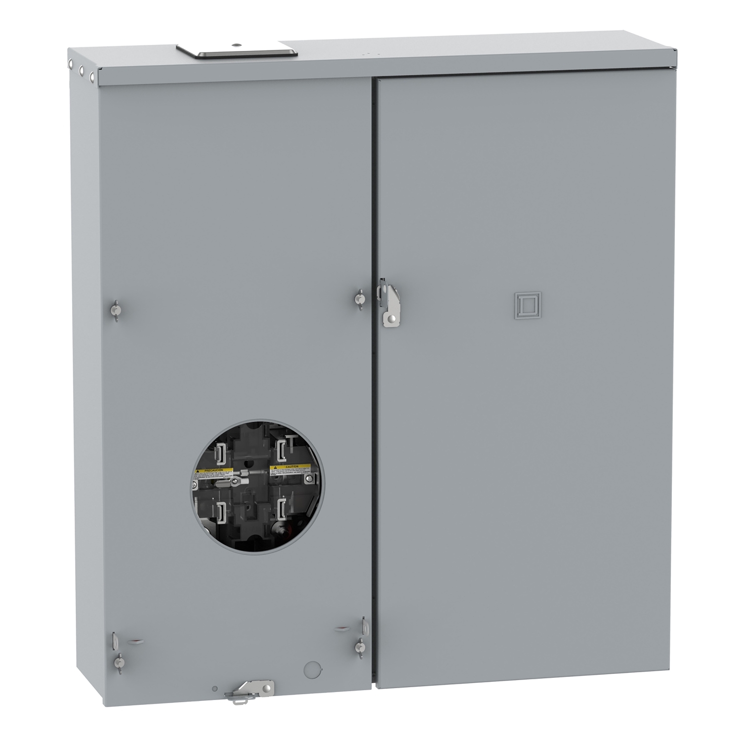 QCD400SL QO Meter Main, CSED, Ringless, 400 Amp, Surface, Class 320, Lever