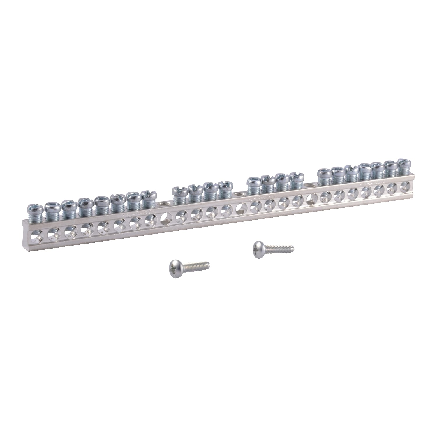 PK23GTACP Kit Ground Bar, 6.56 in L, 23 Terminals, For Use With QO Circuit Breaker Load Center