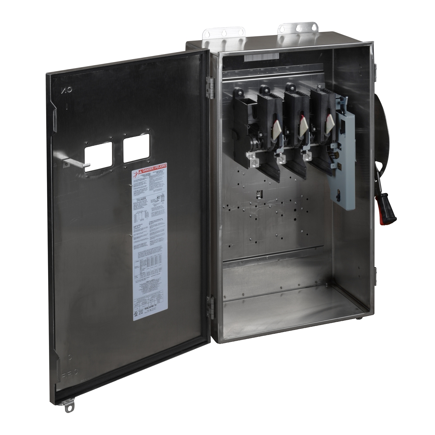 CHU364DS, 600 VAC/VDC, 200 A, 50 hp, 3 poles