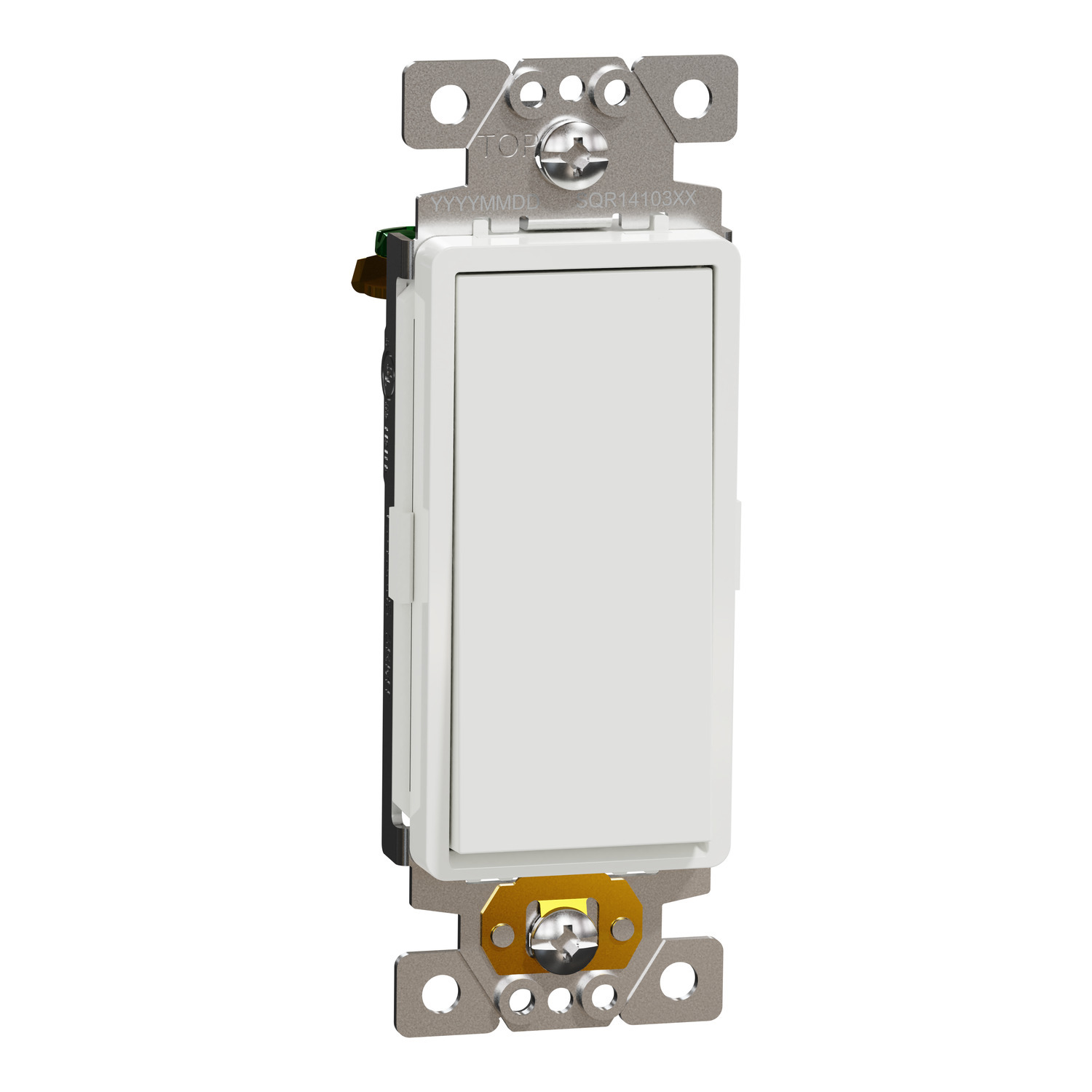 SQR14103XX X Series, 4.06 in H, Plastic strap, Metal fixing frame